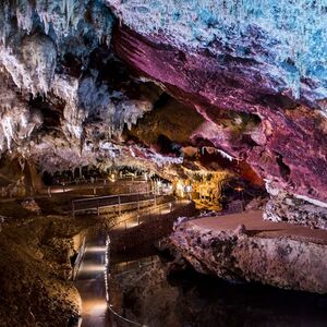 Veranstaltung: Cueva El Soplao: Entrada, Cueva El Soplao in celis