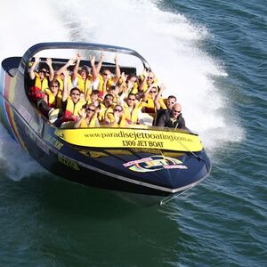 Veranstaltung: Paradise Jet Boating: 55-Minute Broadwater Adventure Ride, Paradise Jet Boating in Main Beach