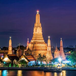 Veranstaltung: Bangkok: Wat Arun, Wat Pho, Chinatown & Tuk Tuk Thrills, Wat Arun(the Temple of Dawn) in Bangkok