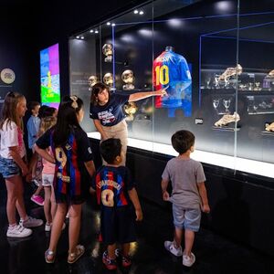 Veranstaltung: FC Barcelona: Jugadores Experiencia Baloncesto Arena Tour, FC Barcelona Museum in barcelona