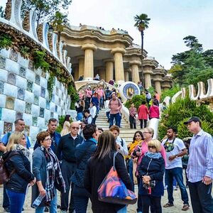 Veranstaltung: Sagrada Familia y Park Güell: Entrada y visita guiada por la tarde, La Sagrada Familia in Barcelona