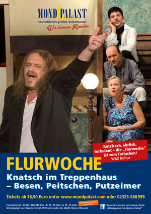 Veranstaltung: Flurwoche - Zoff im Treppenhaus, Mondpalast in Herne