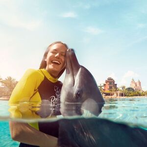 Veranstaltung: Aquaventure: Entry Ticket + Atlas Village Dolphin Encounter, Atlas Village - Dolphin & Sea Lion Experiences in Dubai