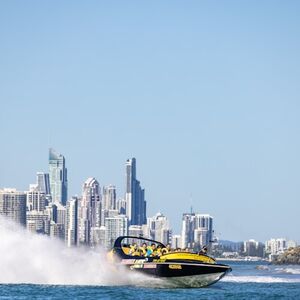 Veranstaltung: Paradise Jet Boat Ride & Aquaduck: Combo Ticket, Paradise Jet Boating in Main Beach