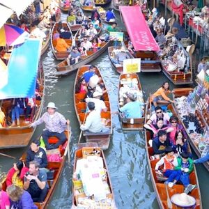 Veranstaltung: Bangkok: Damnoen Saduak Floating Market Guided Tour + Paddle Boat Ride, Day Trips from Bangkok in Bangkok