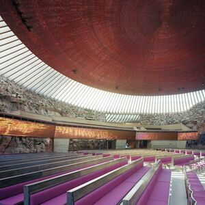 Veranstaltung: Temppeliaukio Church: Entry Ticket, Temppeliaukio Church in Helsinki