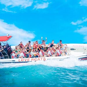 Veranstaltung: Love Boats: 100-Min Speedboat Tour - Ain Dubai, JBR, Atlantis & Burj Al Arab, Dubai Cruises in Dubai