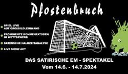 Event: Pfostenbruch - Das Satirische EM - Spektakel: Achtelfinale mit Gregor Gysi, Dagmar Manzel, Marcus Kaloff, Die Stachelschweine – Kabarett-Theater in Berlin