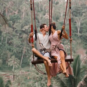 Veranstaltung: Ubud Floating Breakfast, Jungle Swing & Spa: Romantic Tour with Transfers, Tegalalang Rice Terrace in Ubud