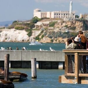 Veranstaltung: Alcatraz Island and San Francisco City Bus Tour, Alcatraz in San Francisco