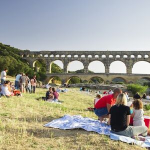 Veranstaltung: Pont du Gard + Musée : Coupe-file, Pont du Gard in Pont-du-Gard