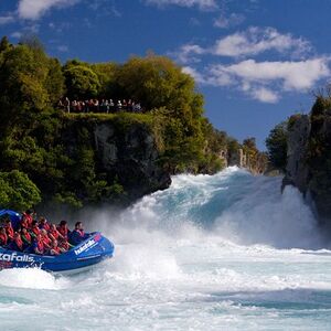 Veranstaltung: Hukafalls Jet Boat Ride from Taupo, 200 Karetoto Road in Taupo