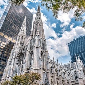 Veranstaltung: Top of the Rock + St. Patrick’s Cathedral, St. Patrick's Cathedral in New York