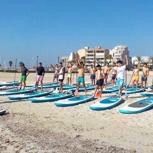 Veranstaltung: Mallorca: Clase de Stand-up Paddleboard de 1 hora, Mallorca Water Activities in Can Pastilla