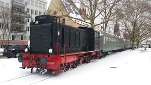 Veranstaltung: Sonderfahrtag auf der Frankfurter Hafenbahn (Tag der Verkehrsgeschichte) - Abfahrt 11:00 Uhr, in verfügbar