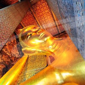 Veranstaltung: Wat Traimit, Wat Pho & Wat Benchamabophit: Guided Tour + Roundtrip Transfer, Wat Phra Chetuphon (Wat Pho) in Bangkok