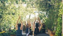 Veranstaltung: Yoga en el Jardín del Hotel Palace 5, Hotel El Palace Barcelona in Barcelona