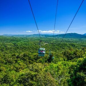 Veranstaltung: Barron Falls, Cattana Wetlands & Skyrail Rainforest Cableway: Tour + Lunch, Skyrail Rainforest Cableway in Cairns