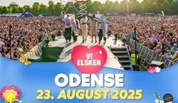 Veranstaltung: Vi Elsker Odense 2025, Kongens Have in Odense C