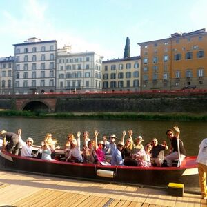 Veranstaltung: Fiume Arno Firenze: Crociera del Barchetto di 50 minuti, Florence Audio Guides in Florence