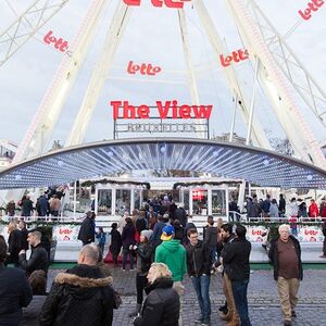 Veranstaltung: "The View" Ferris Wheel Brussels: Entry Ticket, The View: Brussels Ferries Wheel at Poelaert Square in Brussels