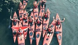 Veranstaltung: Stockholm: 2-Hour Guided Kayak Tour in City Center, Stockholm Safari in Stockholm