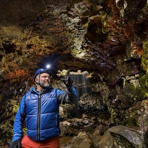 Veranstaltung: The Lava Tunnel: Roundtrip from Reykjavik, The Lava Tunnel in Reykjavík