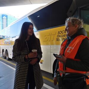 Veranstaltung: Roma-Fiumicino: Transfer con Bus Navetta SIT tra l'Aeroporto e la Città, Airport Transfer Rome (Fiumicino) in Rome