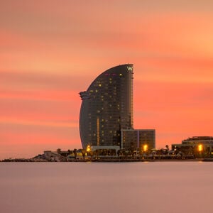 Veranstaltung: Paseo en velero: Barcelona al atardecer desde el mar, Port Olímpic Barcelona in Barcelona