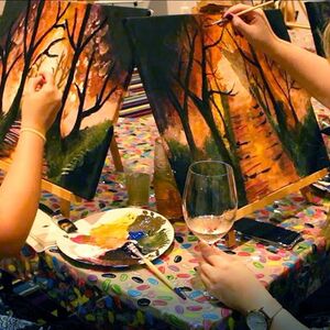 Veranstaltung: Paint and Sip BYO in Brisbane CBD Friday night, Uptown in Brisbane