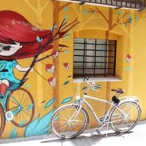 Veranstaltung: València: Visita guiada del Grupo de Arte Callejero, Valencia Bike Rental in València