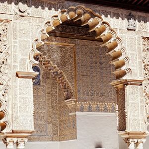 Veranstaltung: Reales Alcázares de Sevilla: Entrada sin colas con visita guiada de 90 minutos, Alcázar de Sevilla in Sevilla