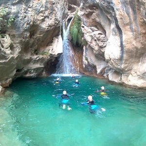 Veranstaltung: Canyoning Río Verde: Tour guiado, Barranco Río Verde in Otívar