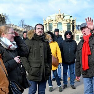 Veranstaltung: Dresden: 100-minütiger geführter Stadtrundgang, Dresden City Tours in Dresden