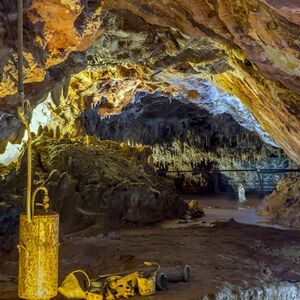 Veranstaltung: Cueva El Soplao: Entrada, Cueva El Soplao in celis