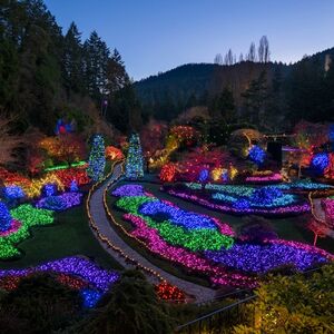 Veranstaltung: Victoria: Christmas Day Tour with Butchart Gardens from Vancouver, The Butchart Gardens in Brentwood Bay