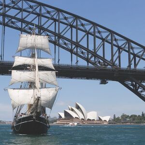 Veranstaltung: Sydney Harbour Tall Ship Afternoon Discovery Cruise, Sydney Harbour Tall Ships in The Rocks