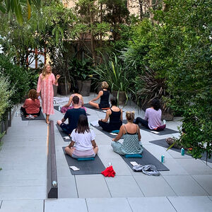 Veranstaltung: Yoga en el Jardín Secreto del Hotel Mandarin 5*., Hotel Mandarin Oriental 5 in Barcelona