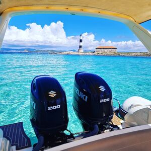 Veranstaltung: Excursión por Ibiza y Formentera a bordo de una lancha privada (Samaná), Fast Ferry Ibiza - Formentera in Eivissa