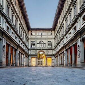 Veranstaltung: Galleria degli Uffizi: Tour guidato + Audioguida + Biglietto saltafila, Uffizi Gallery in Florence