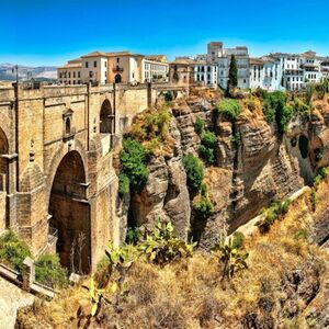 Veranstaltung: Ronda y Setenil de las Bodegas desde Málaga: Excursión guiada en grupo, Puente Nuevo in Ronda