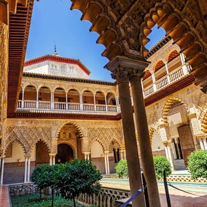 Veranstaltung: Reales Alcázares de Sevilla: Entrada + Visita guiada de 75 minutos, Alcázar de Sevilla in Sevilla