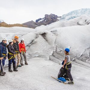 Veranstaltung: Vatnajökull Glacier: Guided Tour with Transport from Skaftafell, Glacier Adventures Iceland in Reykjavík