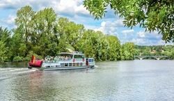 Veranstaltung: Linienfahrten 2025 - Mülheim-Wasserbahnhof -> Kettwig-Unterwasser, Weiße Flotte in Mülheim an der Ruhr