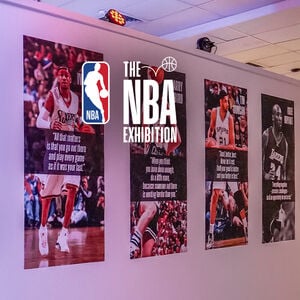 Veranstaltung: The NBA Exhibition, The District Docklands in Docklands