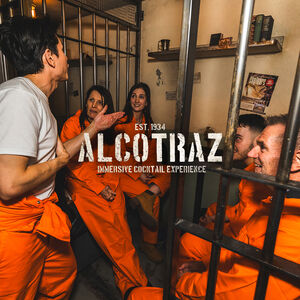 Veranstaltung: Alcotraz: The World’s First Prison-Themed Cocktail Bar, Alcotraz Melbourne: Cell Block Five-Nine-Two in Melbourne