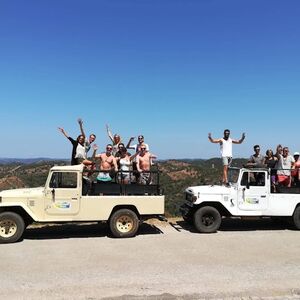 Veranstaltung: Algarve: Passeio de Jeep Safari ao Pôr do Sol com Jantar, Algarve Jeep Safari Tours in Albufeira