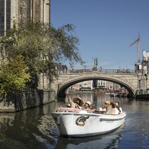 Veranstaltung: Historical Boat Tour Including 1 Ghent Beer, Ghent Cruises in Ghent