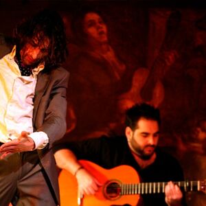 Veranstaltung: Madrid: Espectáculo flamenco en Corral de la Moreria con cena de 3 platos, Teatro Flamenco in Madrid