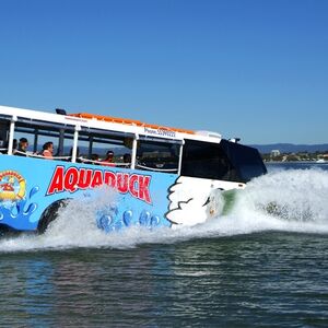 Veranstaltung: Aquaduck 1-Hour City Tour and River Cruise, Aquaduck Safaris Gold Coast in Surfers Paradise